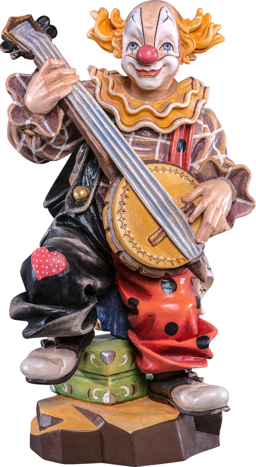 Clown Banjospieler