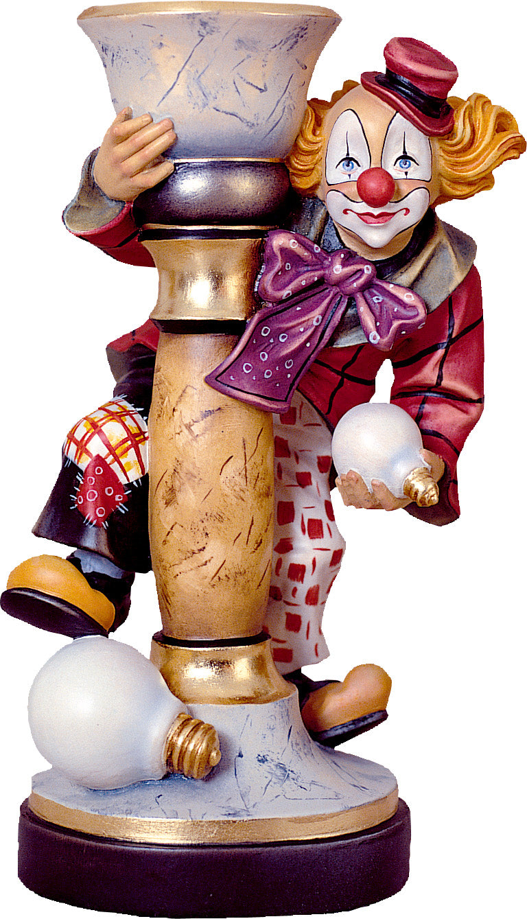 Lampenclown Krawatte ohne Beleuchtung