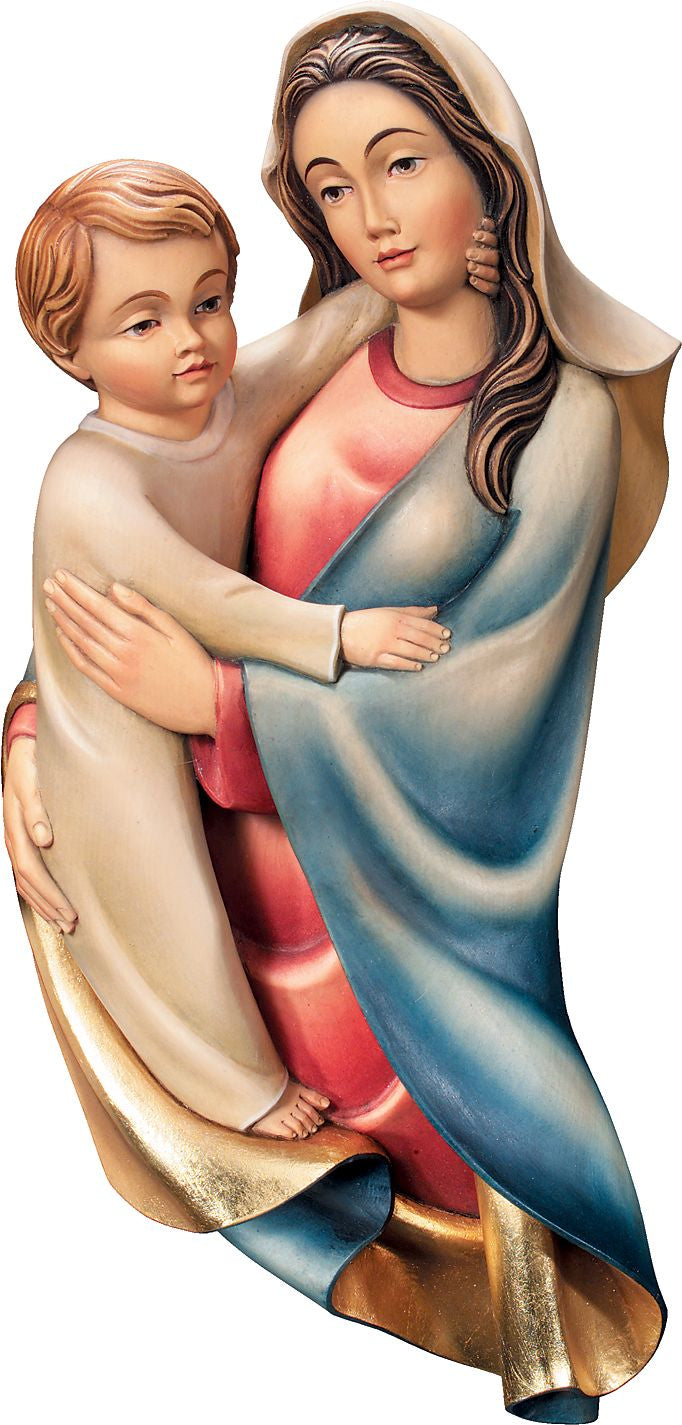 Madonna Brustbild schlicht