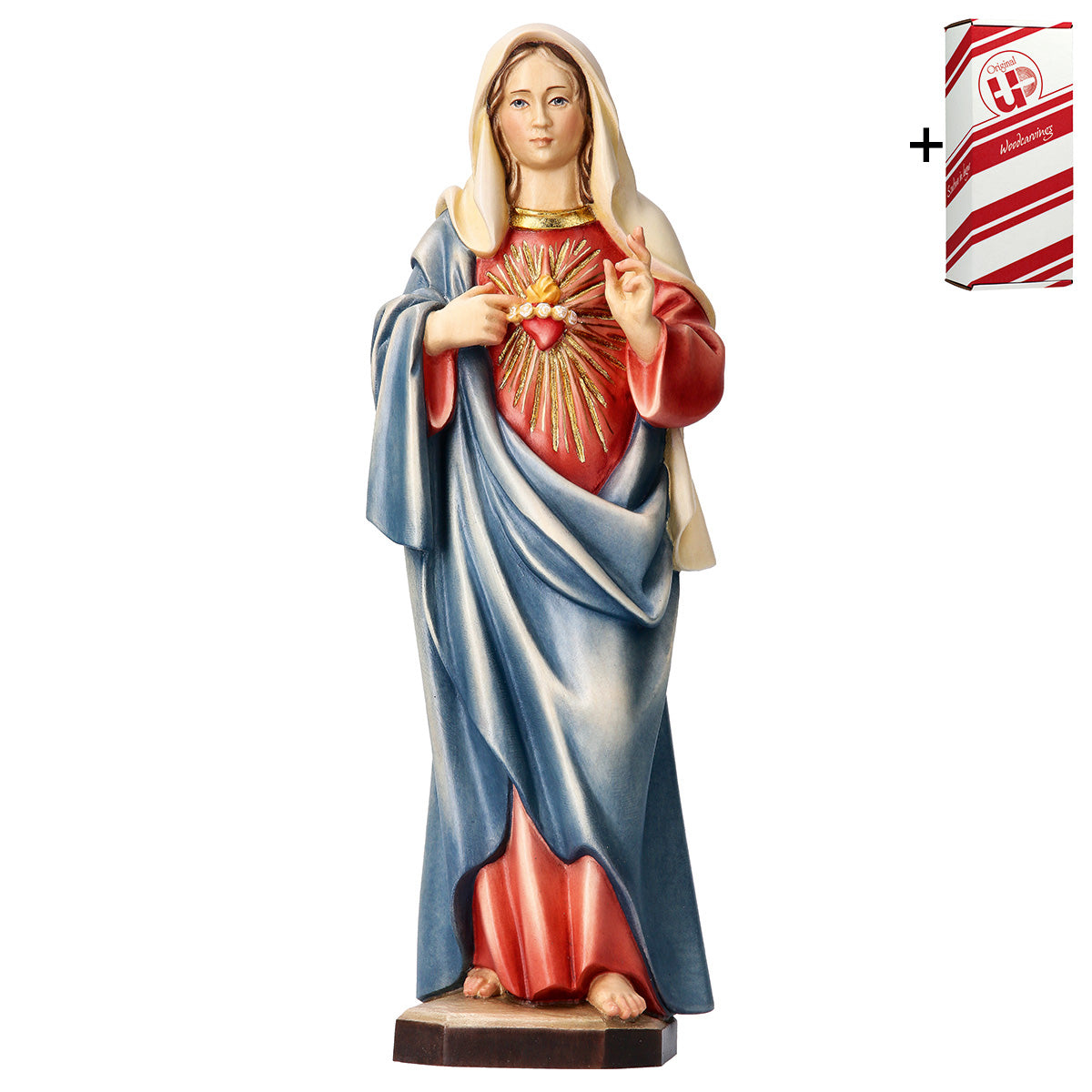 Herz Maria die Retterin + Geschenkbox