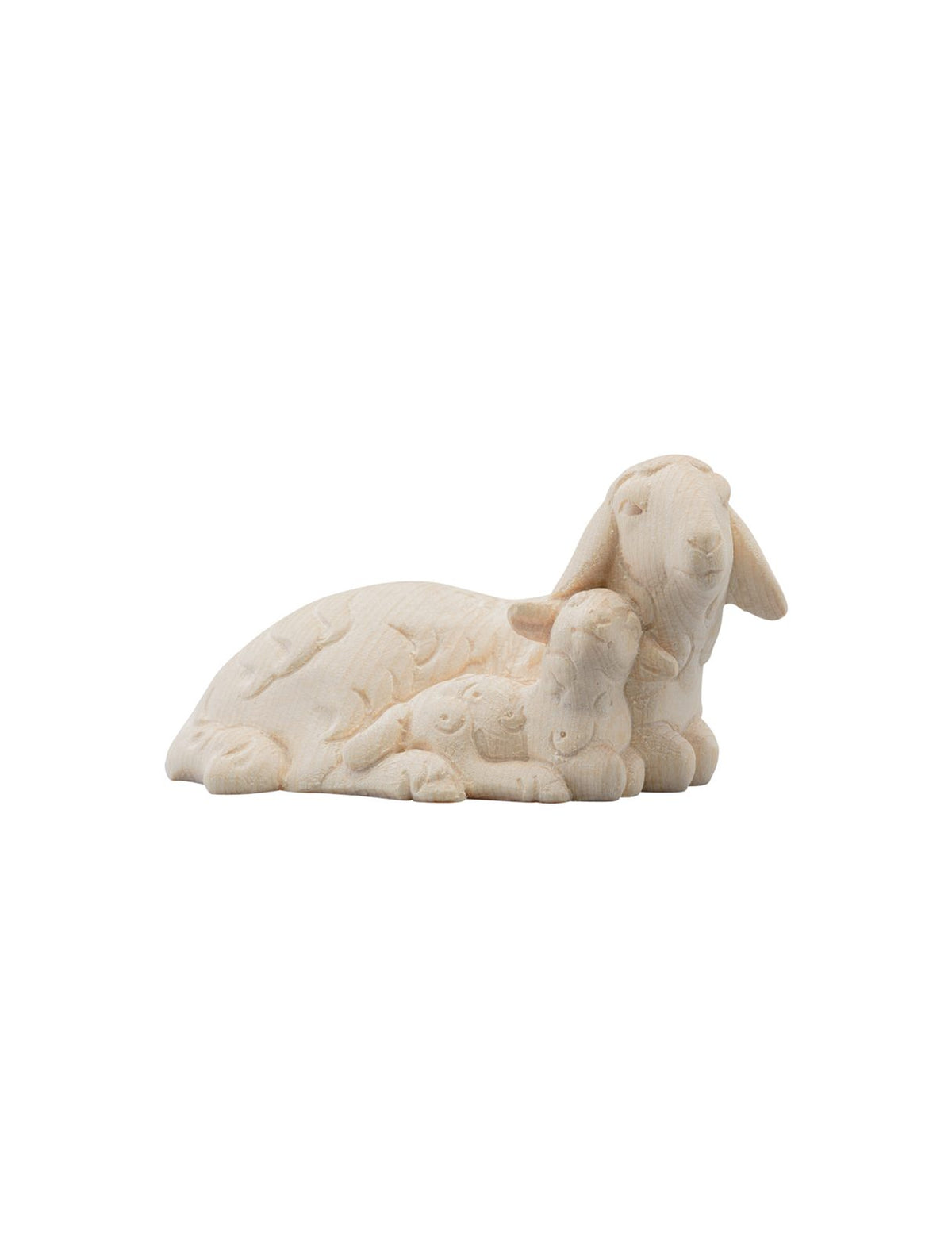 LI Schaf liegend mit Lamm