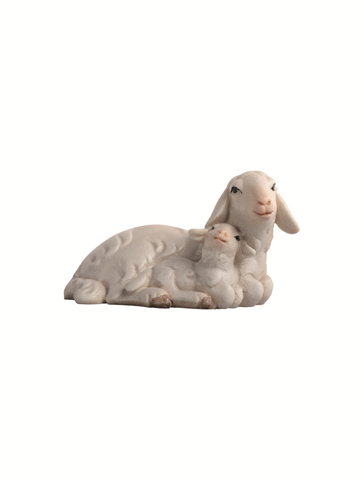LI Schaf liegend mit Lamm