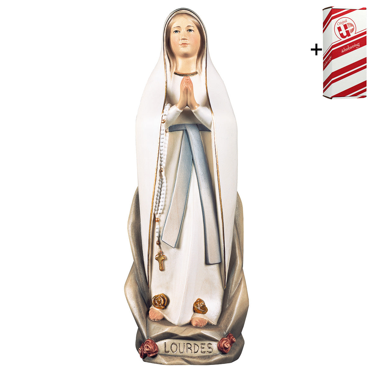 Madonna Lourdes Stilisiert + Geschenkbox