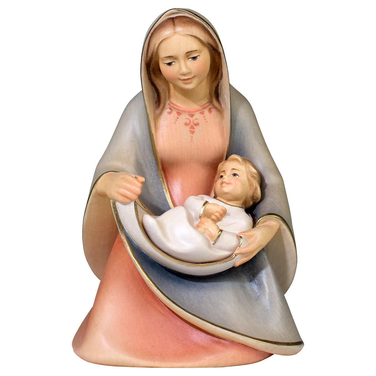 Madonna der Hoffnung sitzend 2 Teile