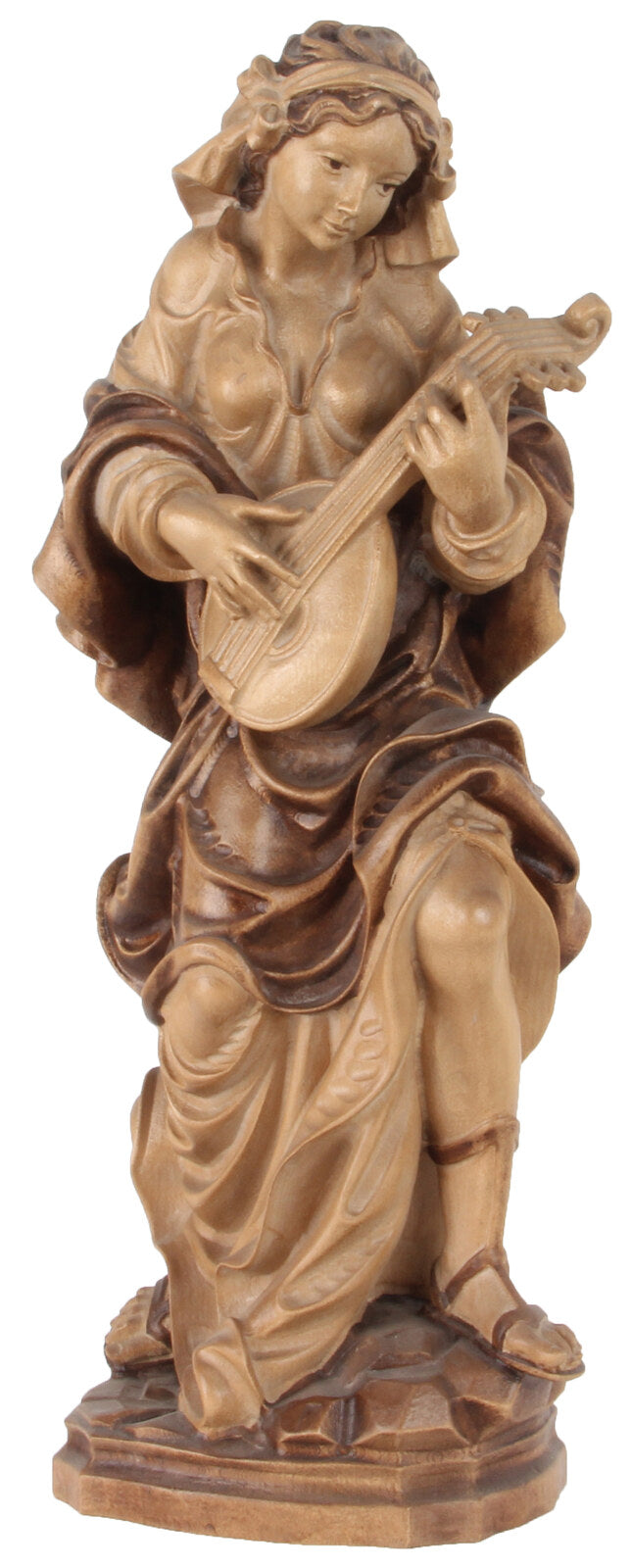 Frau mit Mandoline