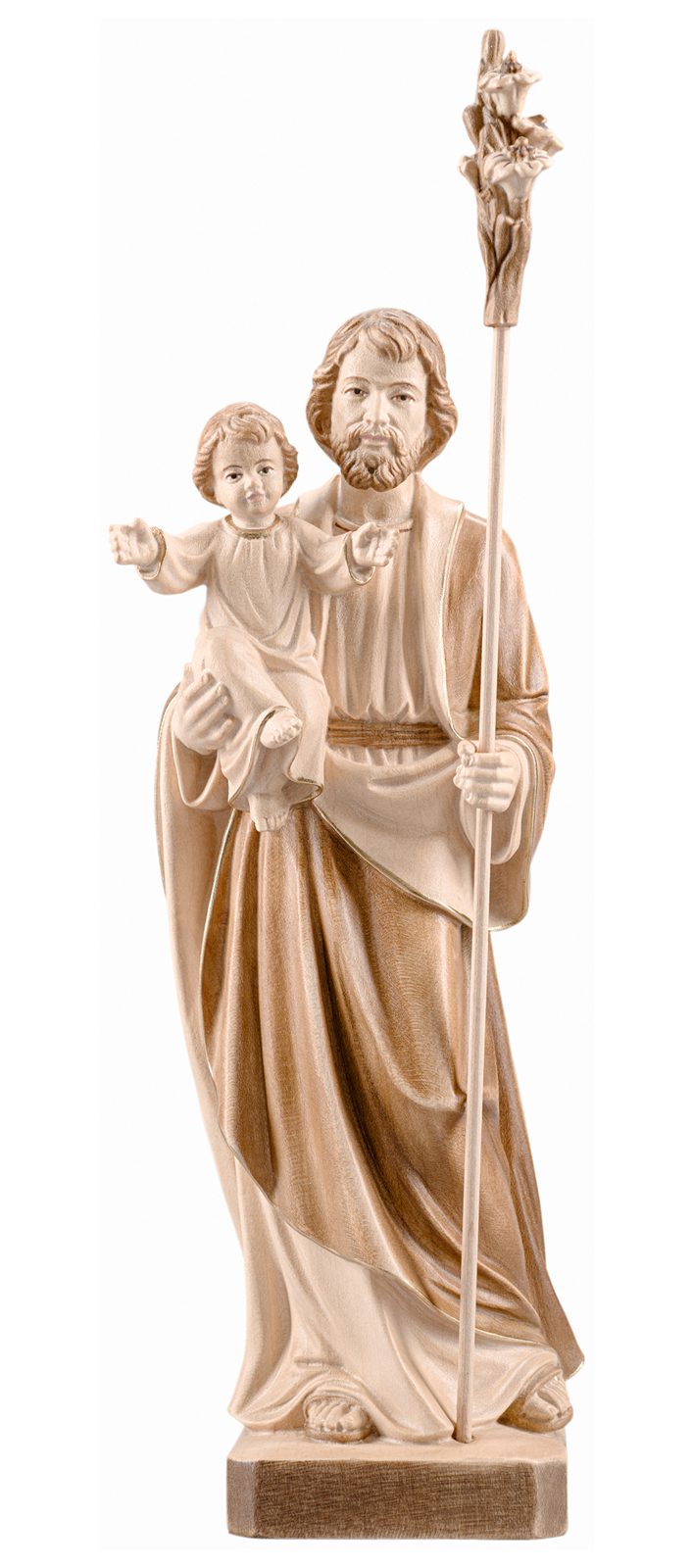 Josef mit Kind und Lilienstab