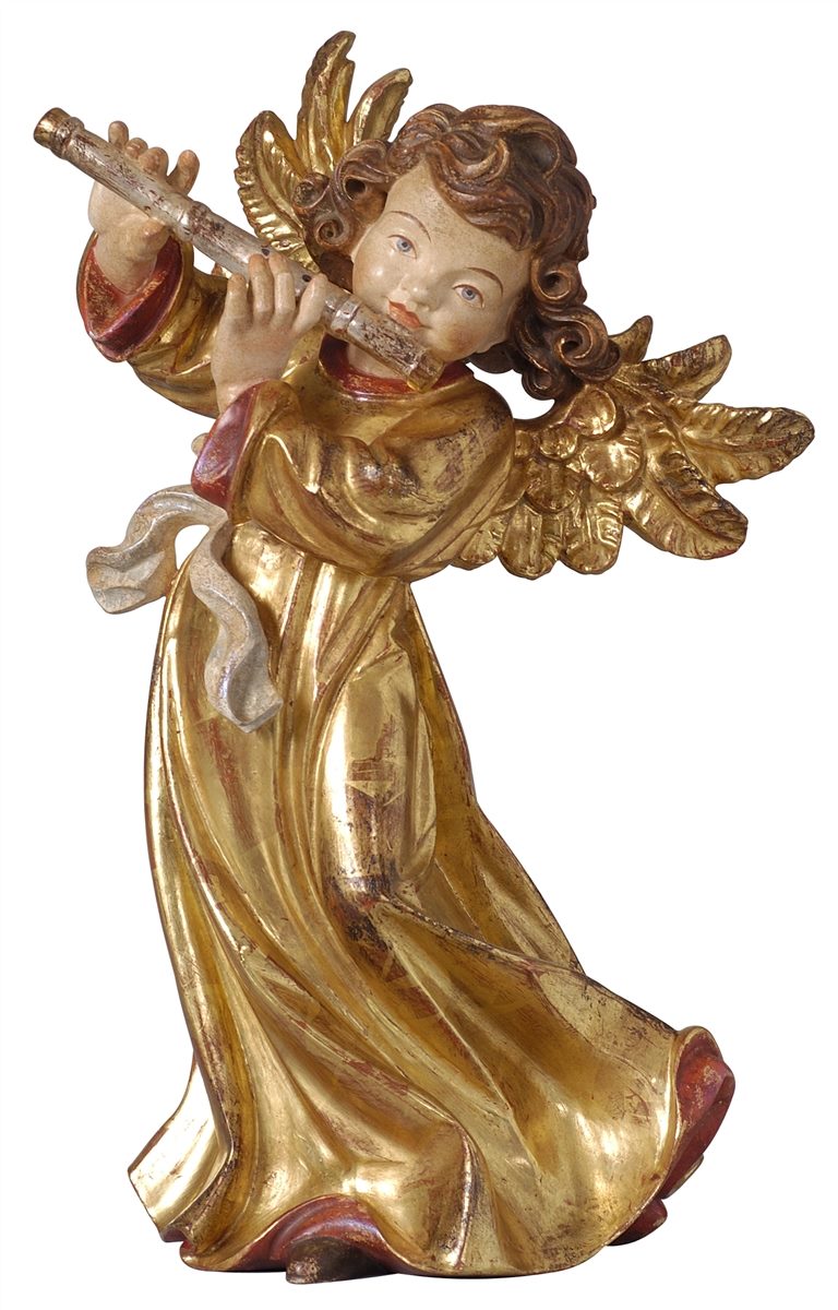 Engel Giotto mit Flöte
