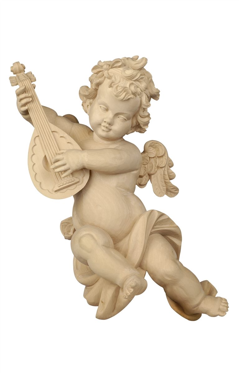 Engel Leonardo mit Mandoline