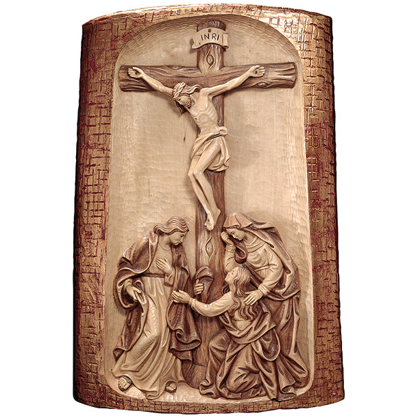 Relief Kreuzigungsgruppe