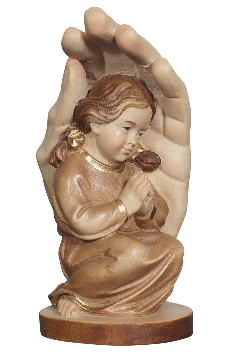 Schützende Hand Mädchen