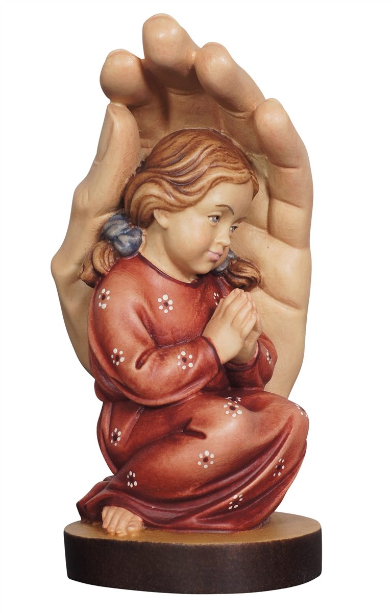 Schützende Hand Mädchen