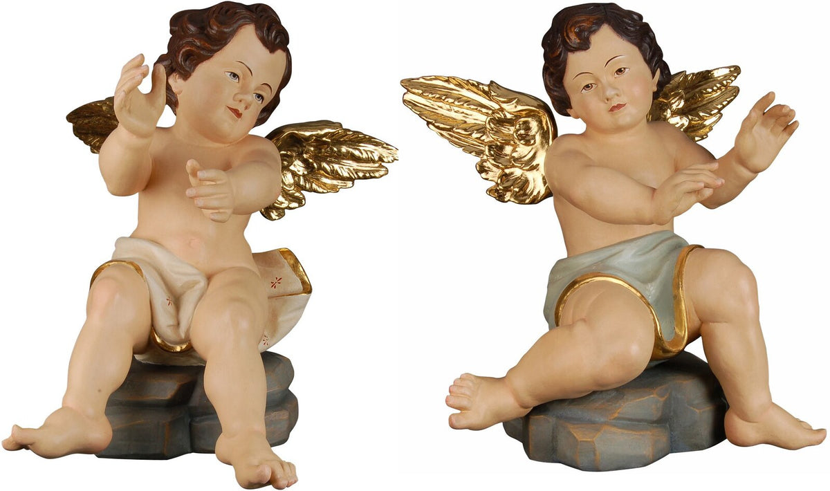 Putte sitzend links/rechts