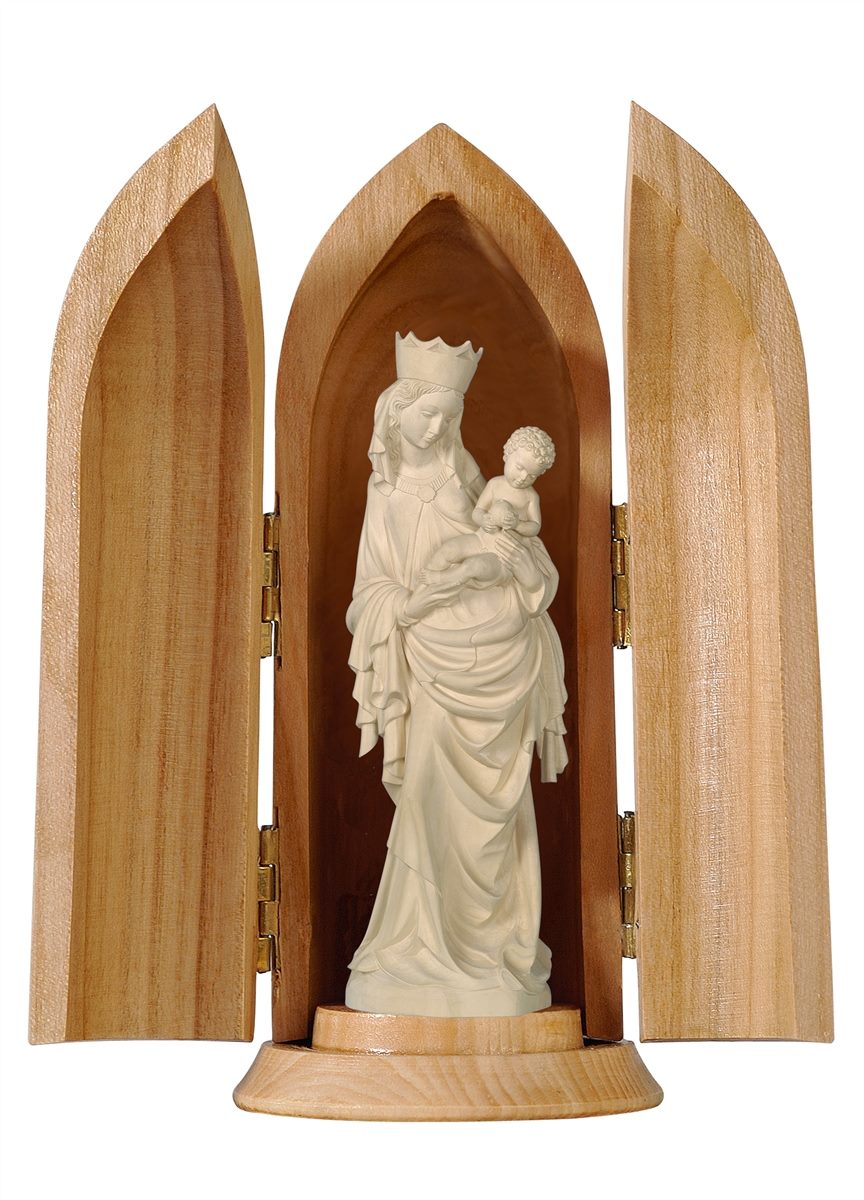 Madonna Krumauer in Nische