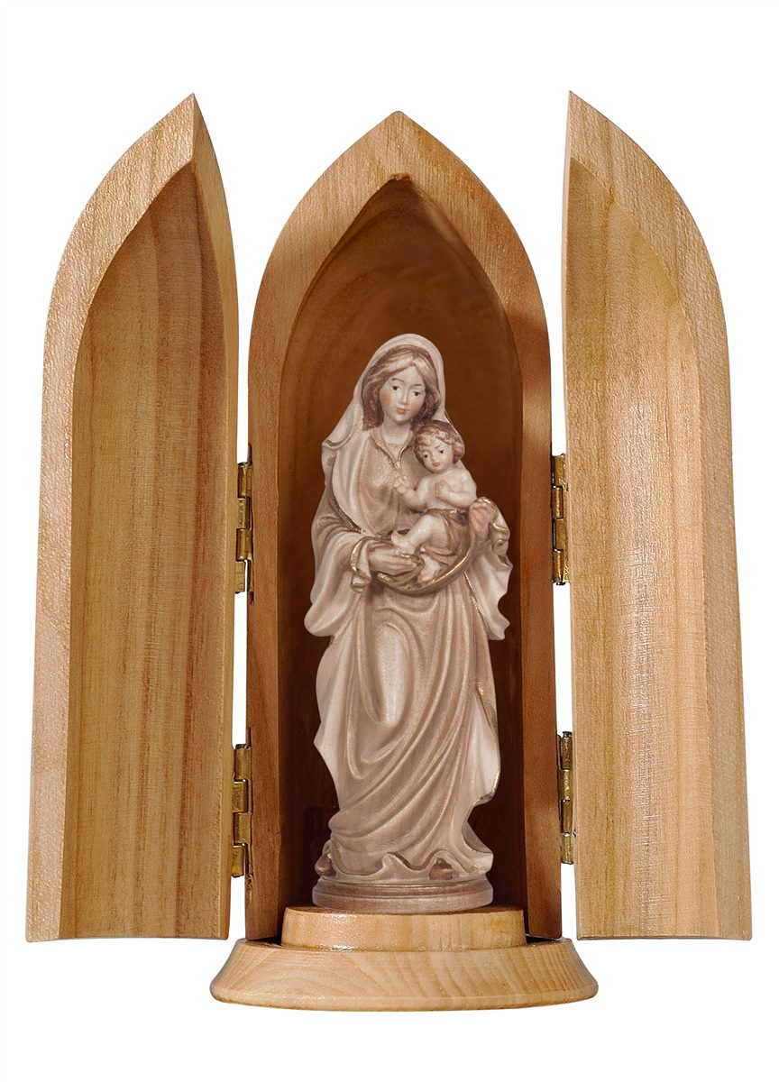 Mutter der Liebe in Nische