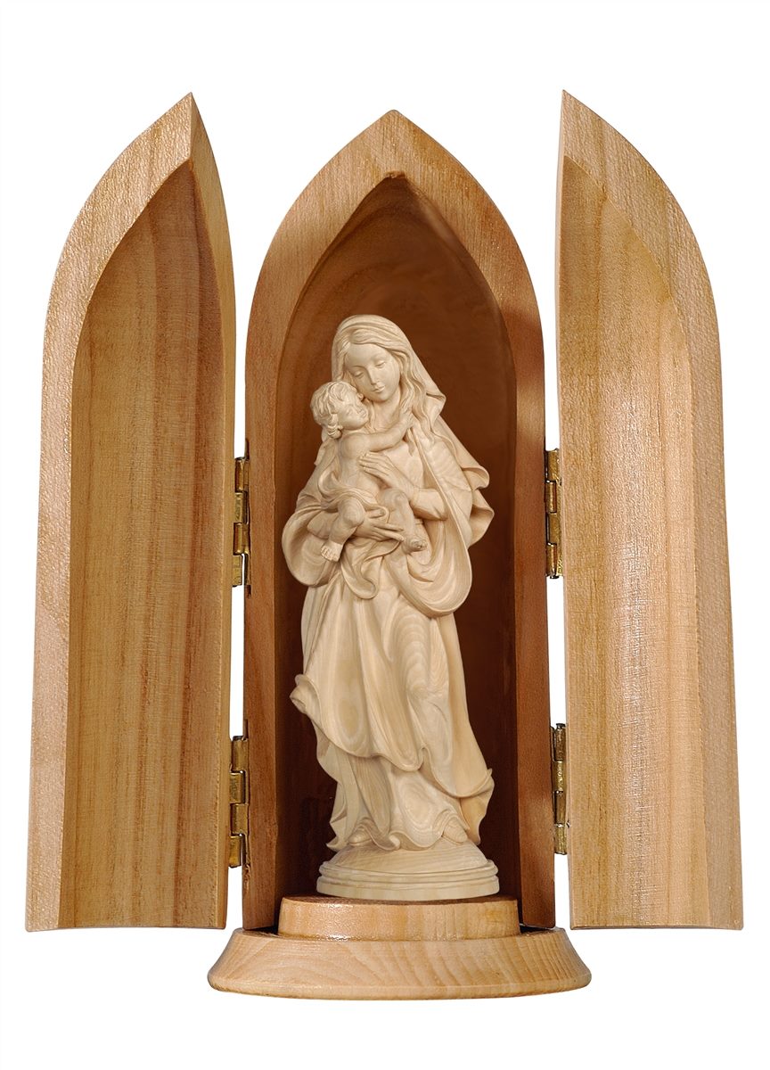 Friedensmadonna in Nische