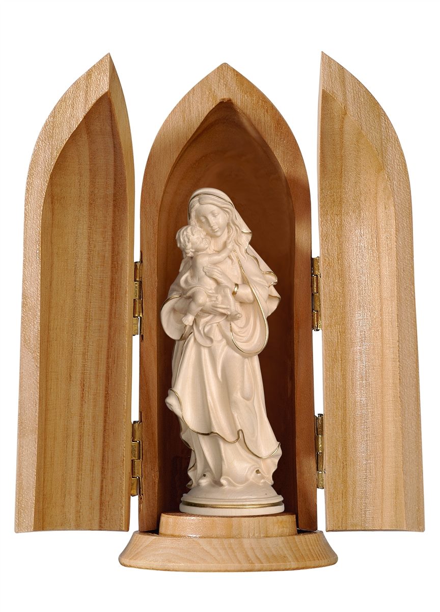 Friedensmadonna in Nische