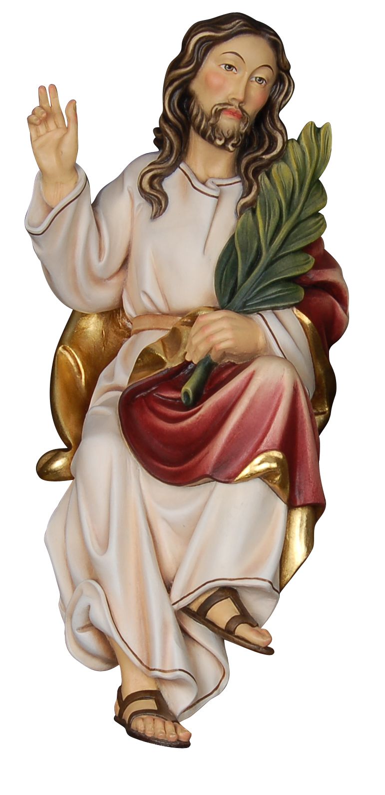 Jesus mit Palmzweig ohne Esel