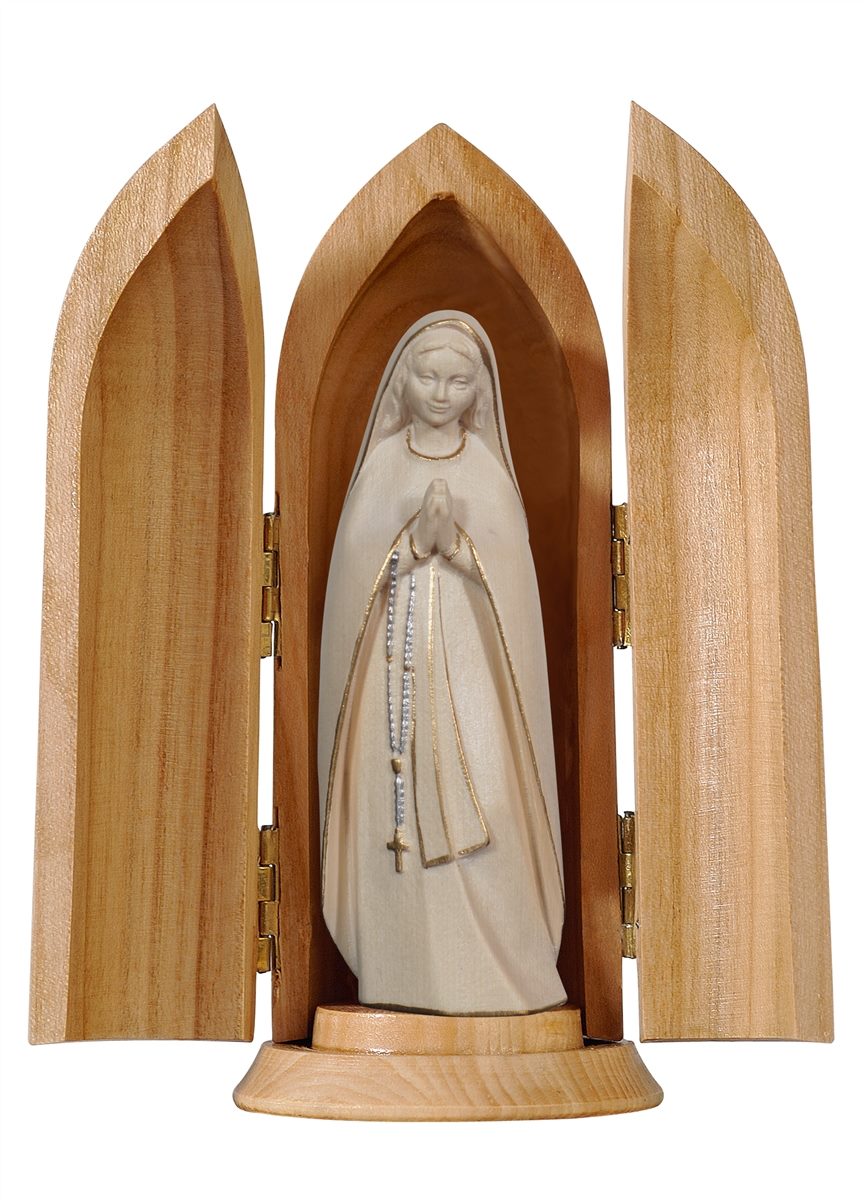 Madonna der Pilger in Nische