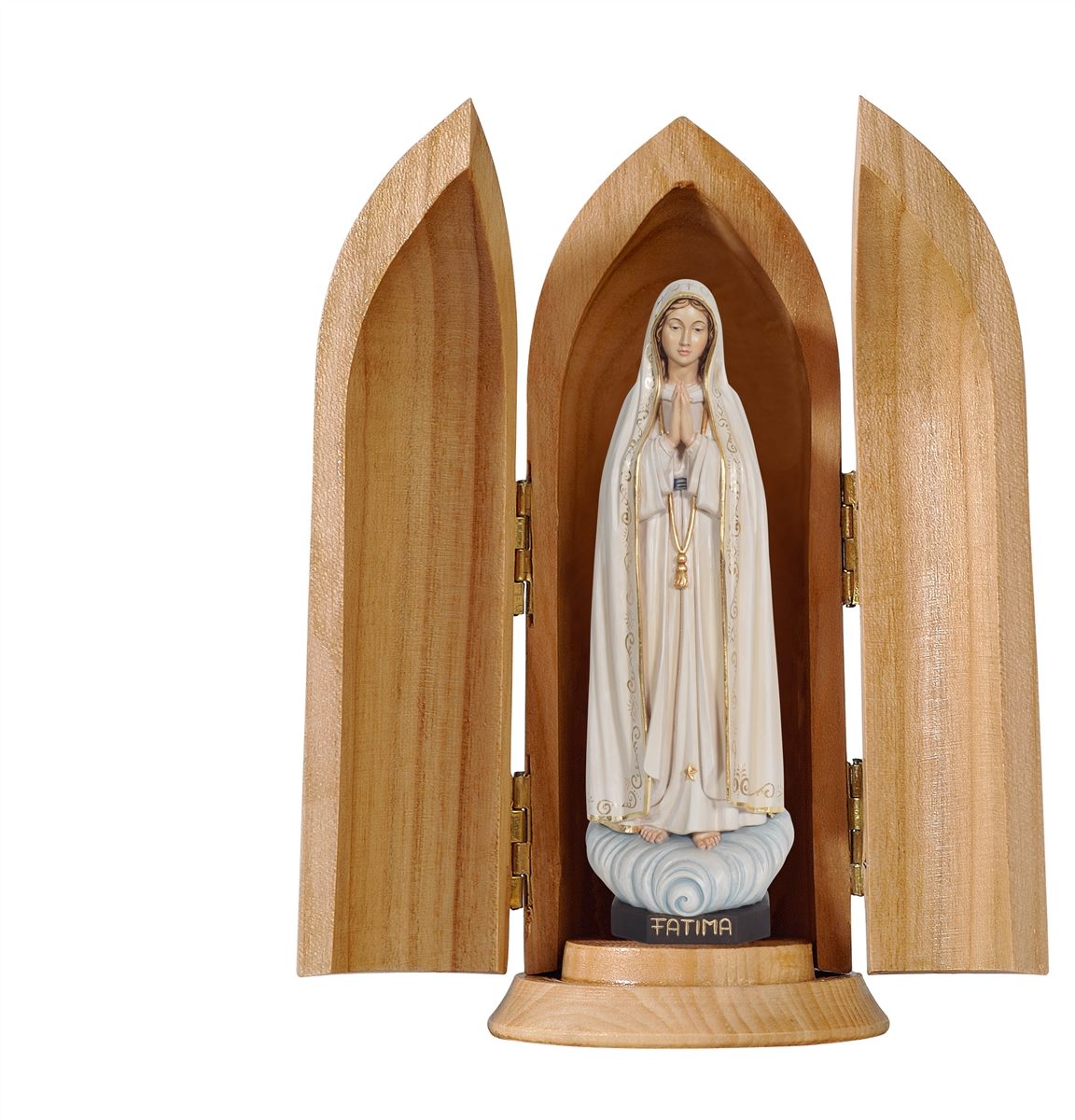 Madonna Fátima Capelinha in Nische