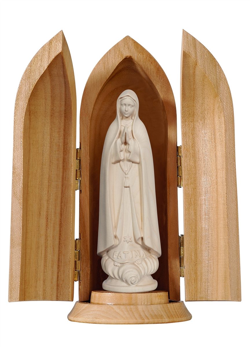 Madonna Fátima in Nische