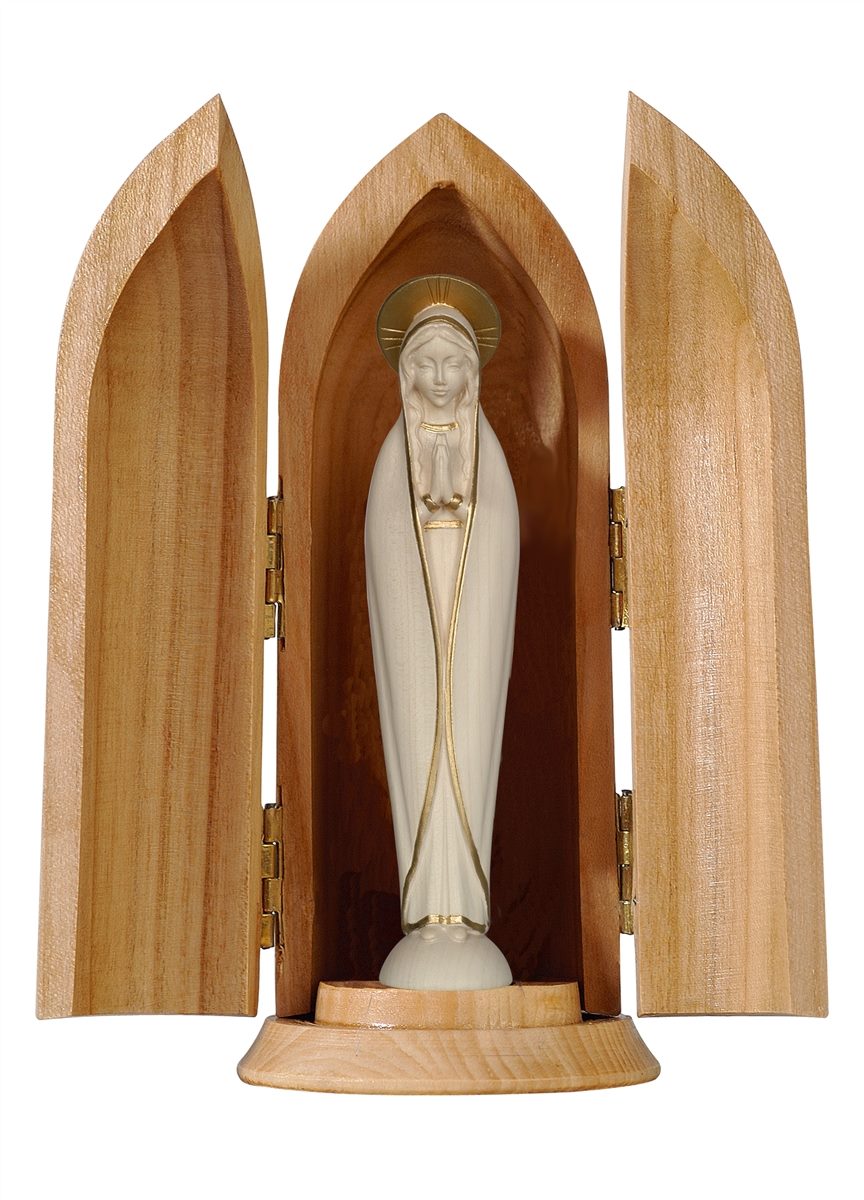 Madonna Fátima stilisiert in Nische