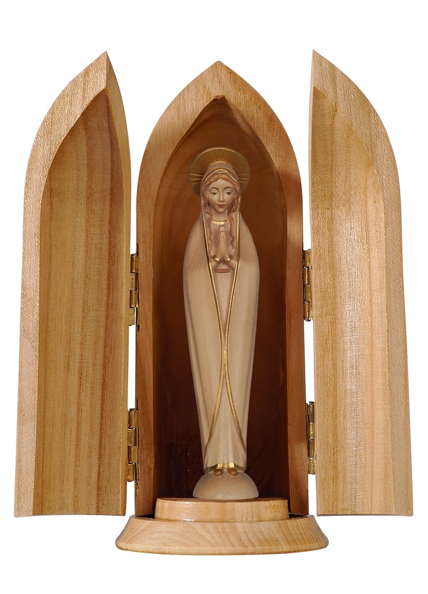 Madonna Fátima stilisiert in Nische