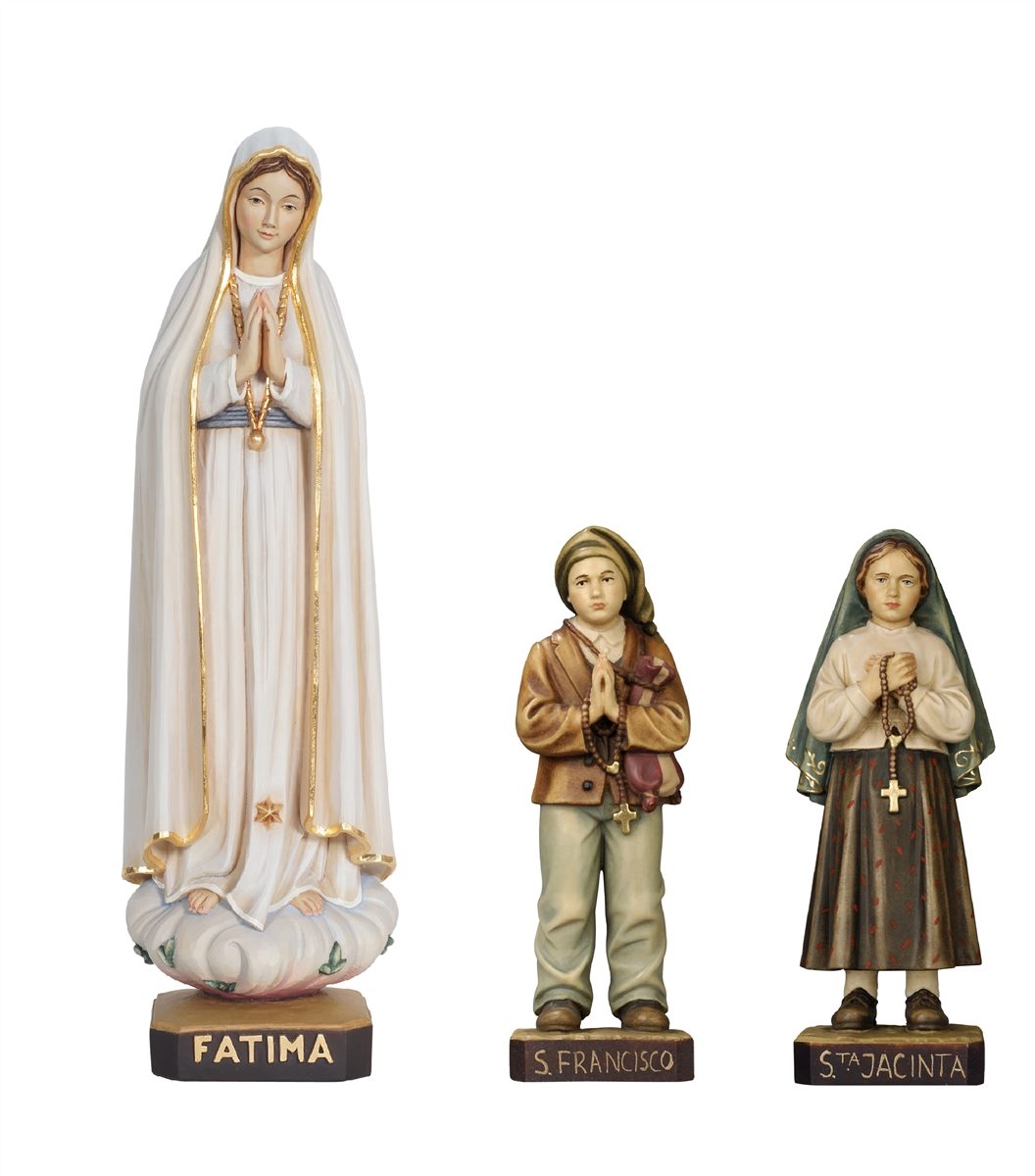 Madonna Fátima mit 2 Hirtenkinder