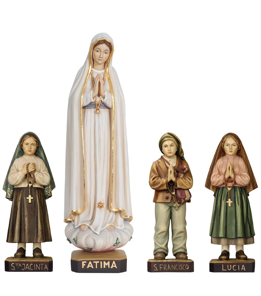 Madonna Fátima mit 3 Hirtenkinder