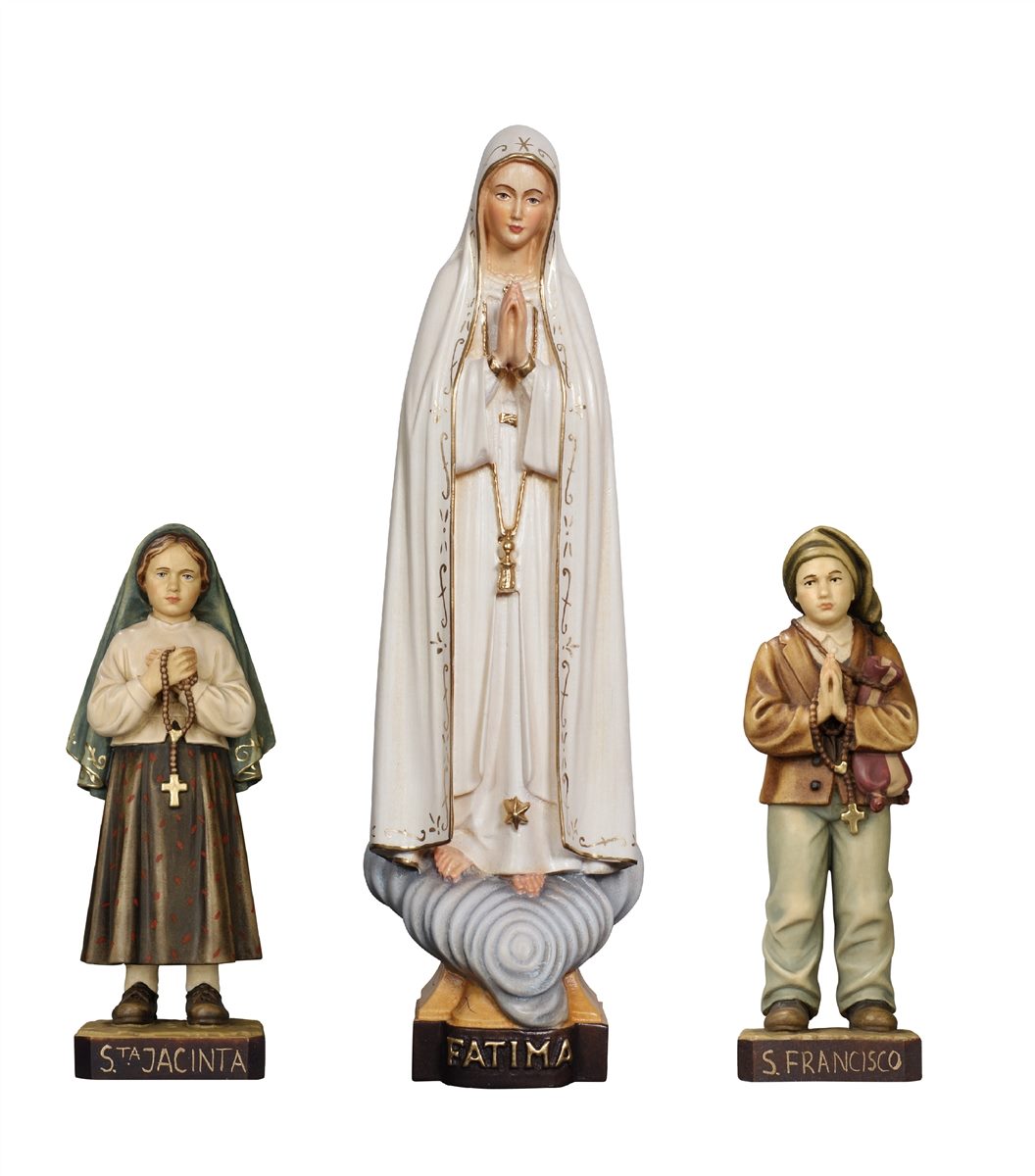 Madonna Fátima mit 2 Hirtenkinder