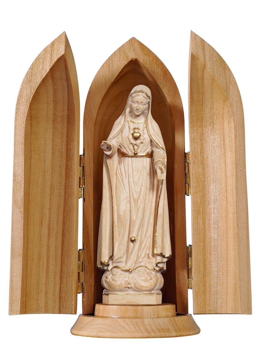Madonna Fátima 5.Erscheinung in Nische