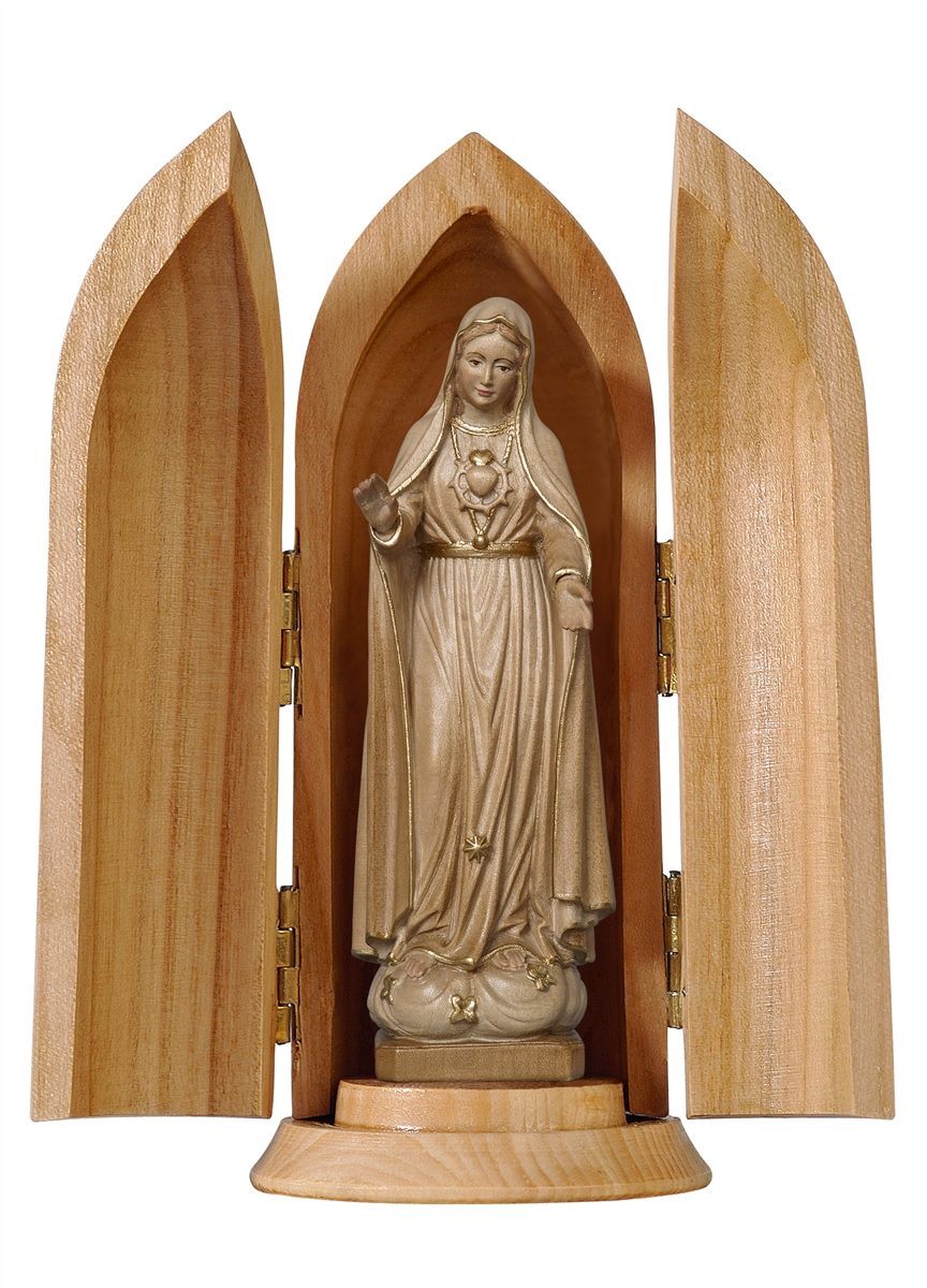 Madonna Fátima 5.Erscheinung in Nische