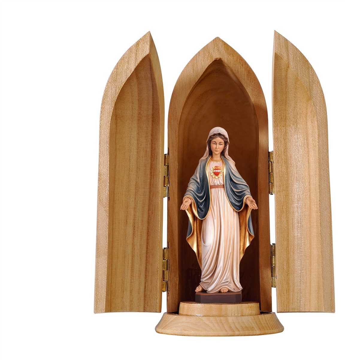 Herz Maria in Nische