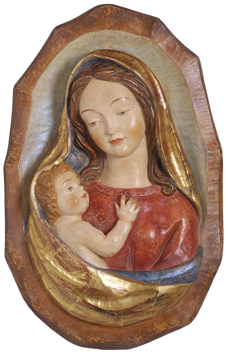 Wandmadonna mit Kind