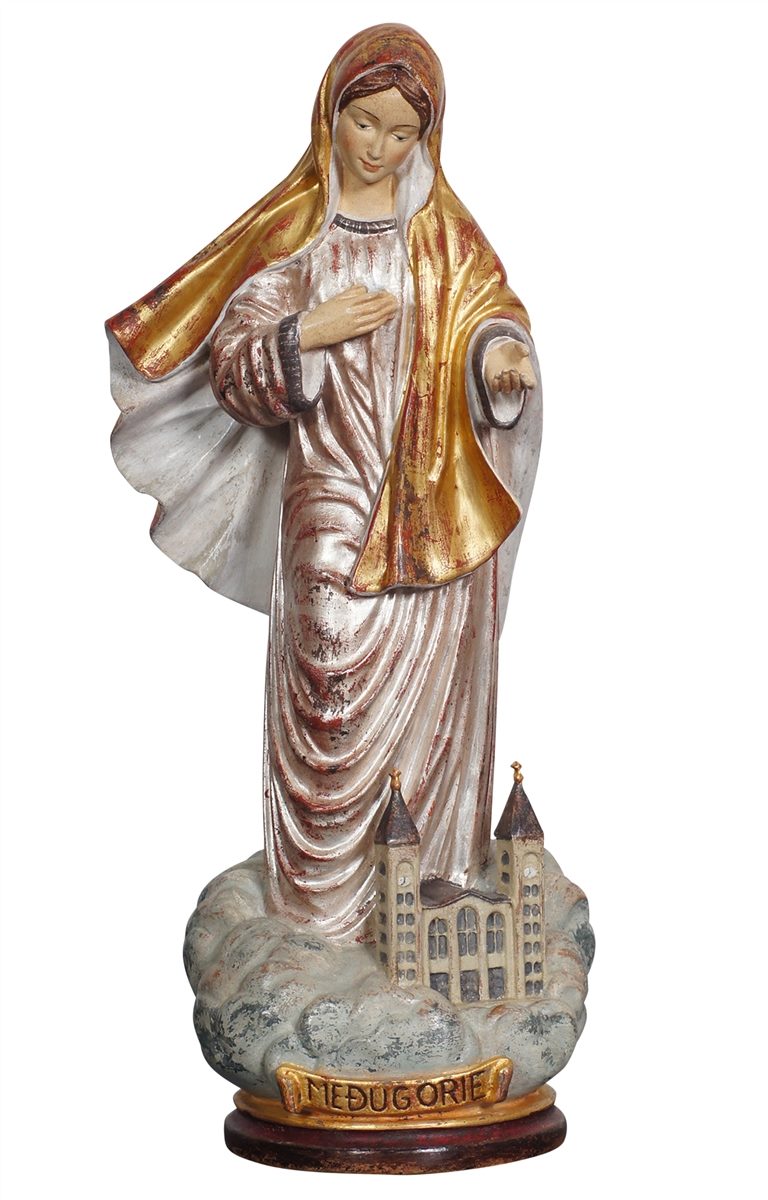 Madonna Medjugorie mit Kirche