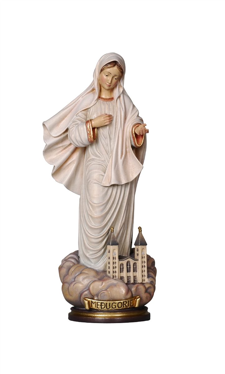 Madonna Medjugorie mit Kirche