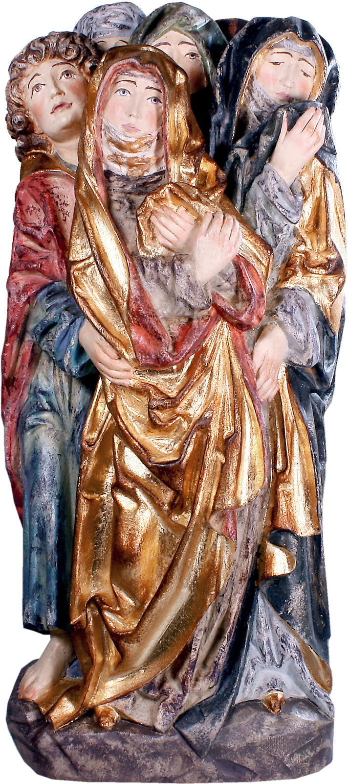 Relief weinende Frauen