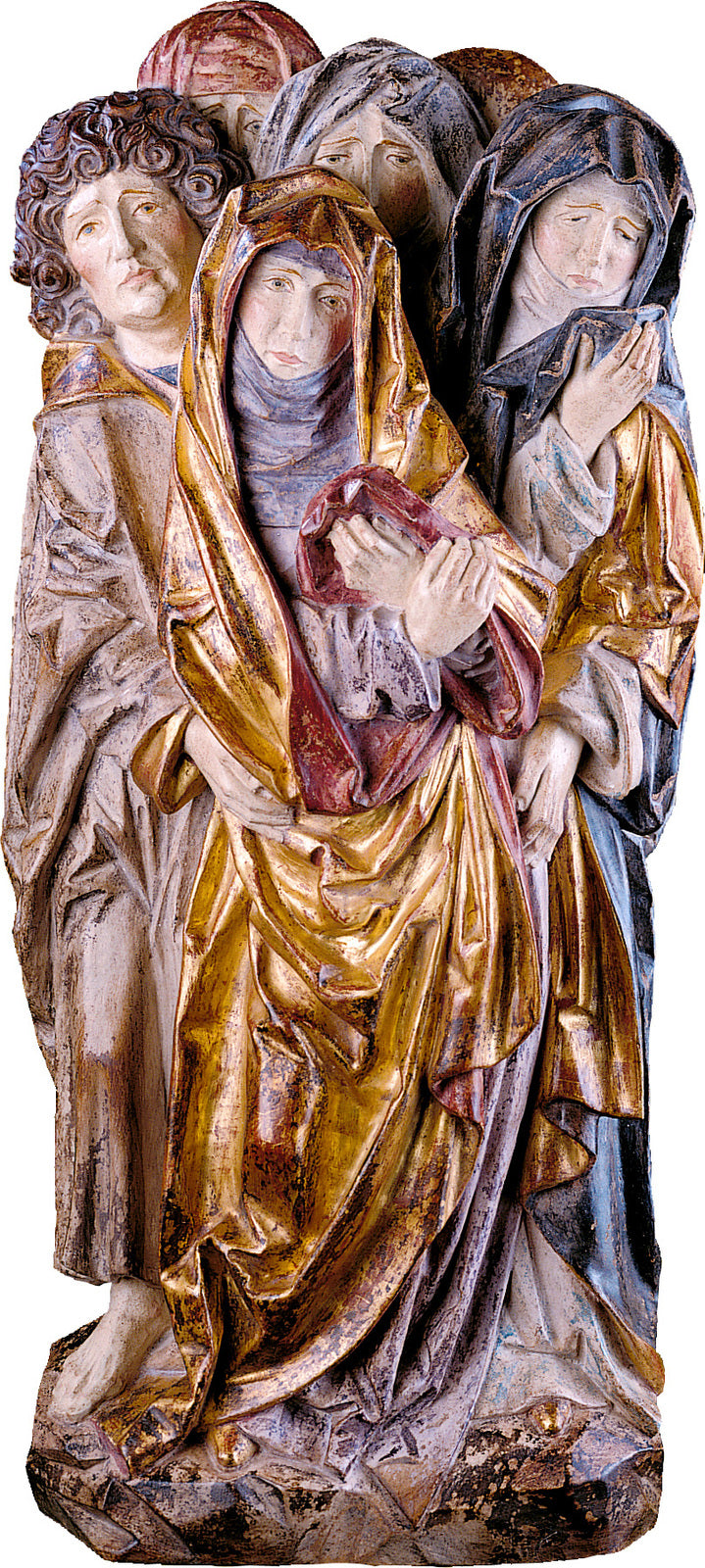 Relief weinende Frauen