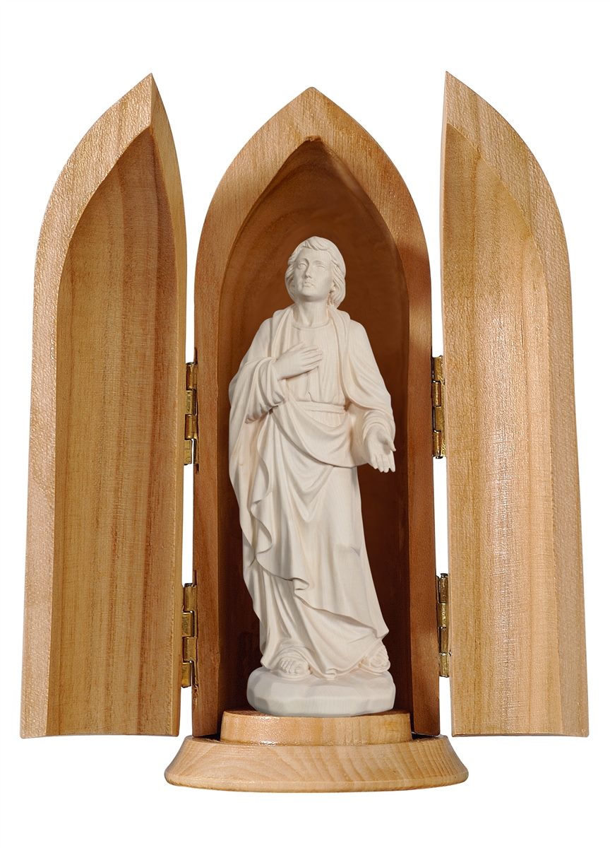 Hl. Johannes in Nische