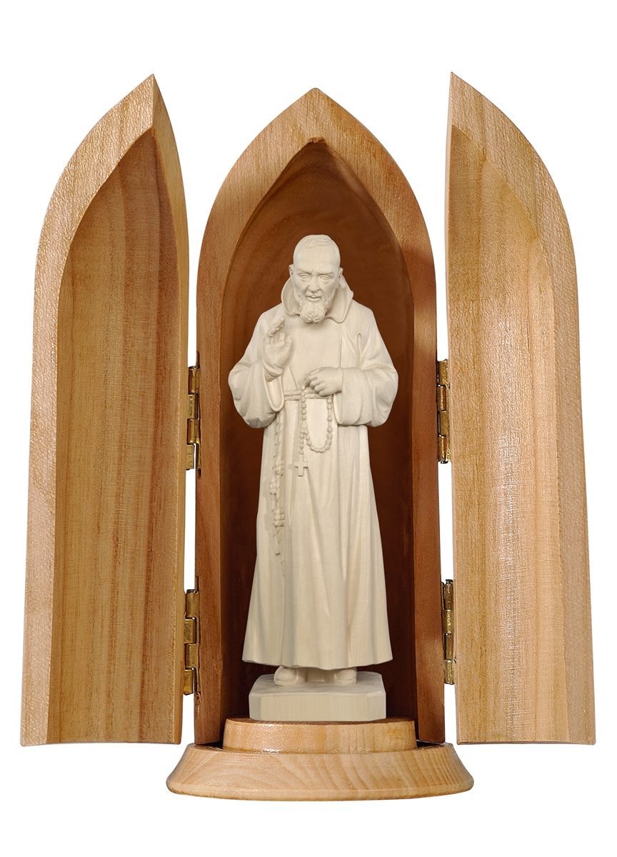 Padre Pio in Nische