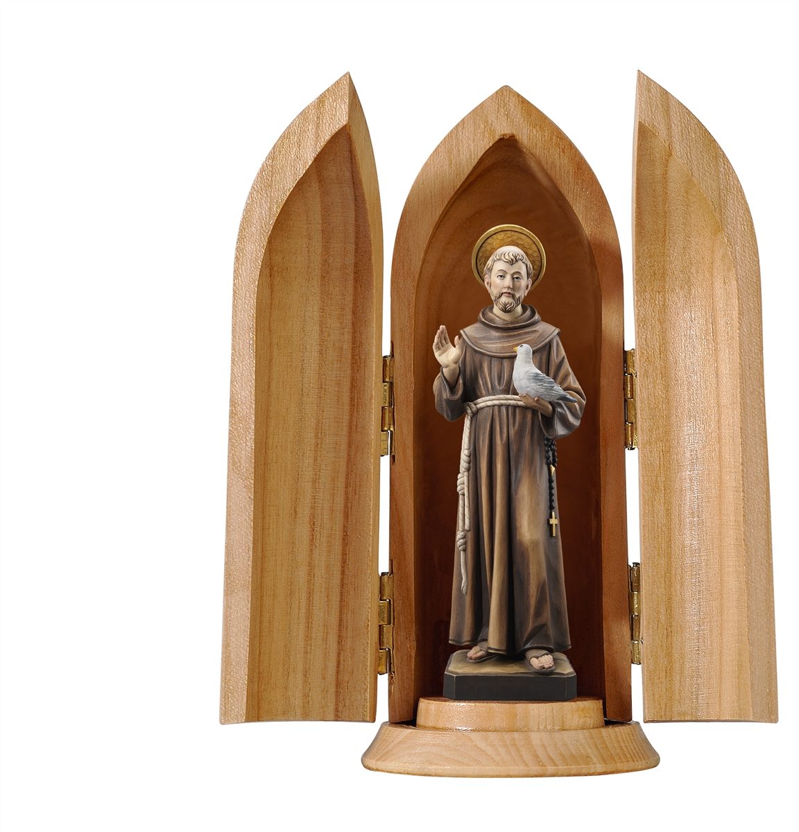 Hl. Franziskus in Nische