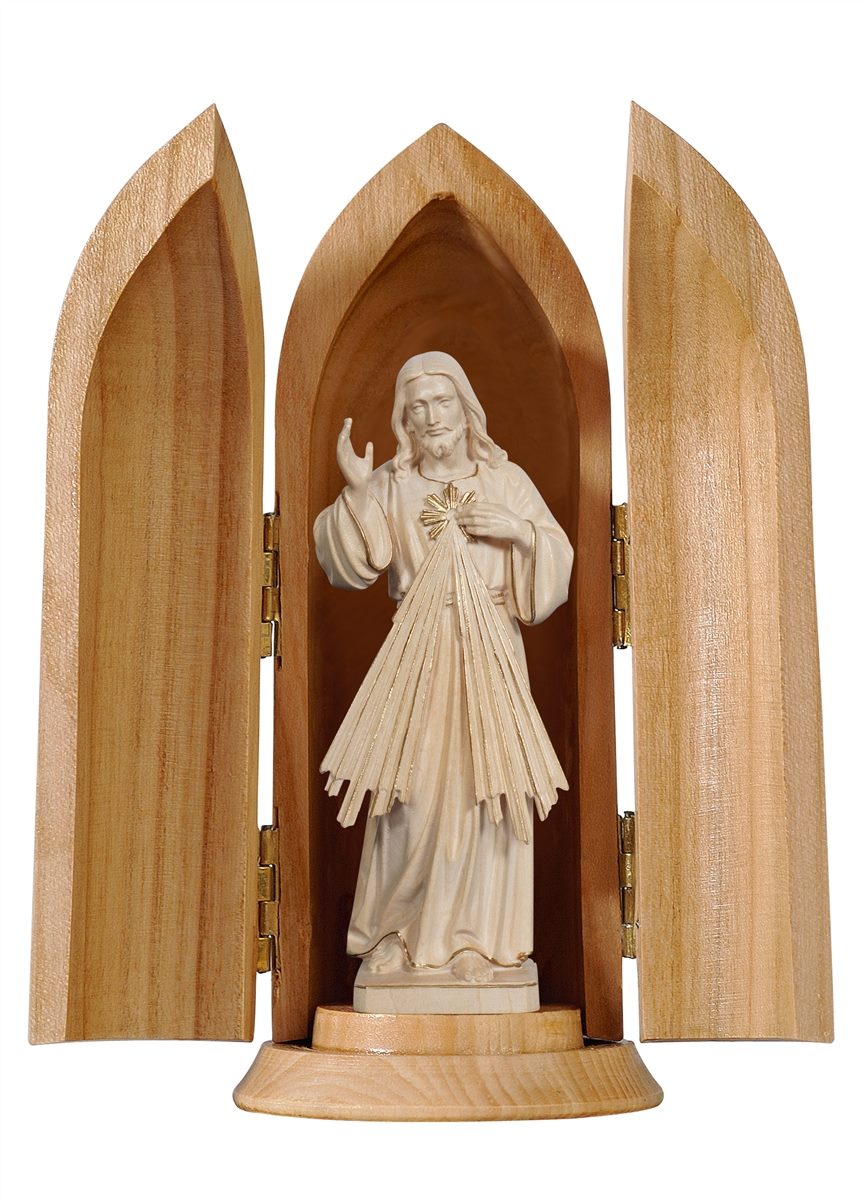 Jesus Barmherzigkeit in Nische