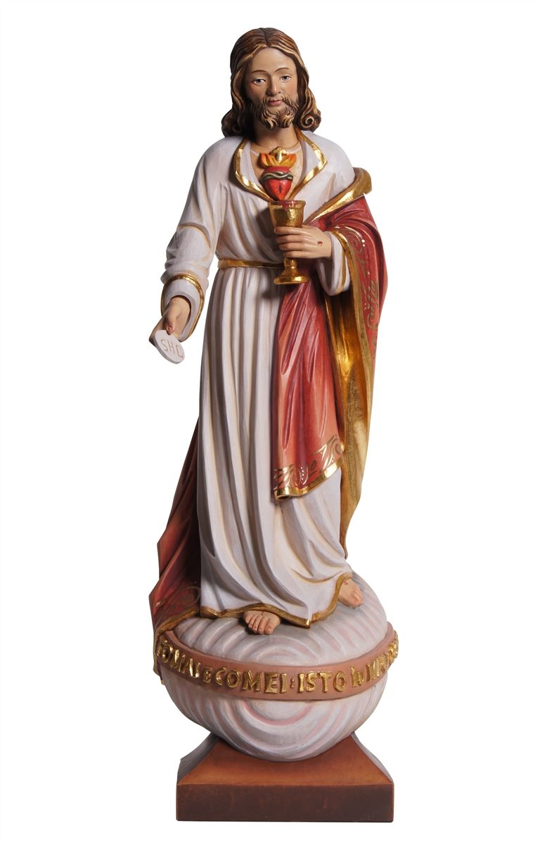 Herz Jesu mit Hostie