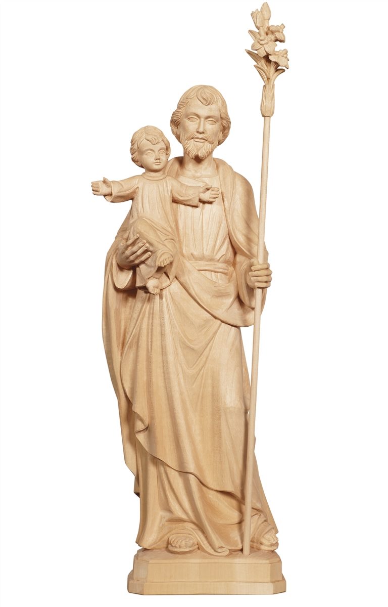 Hl. Josef mit Kind und Lilienstab