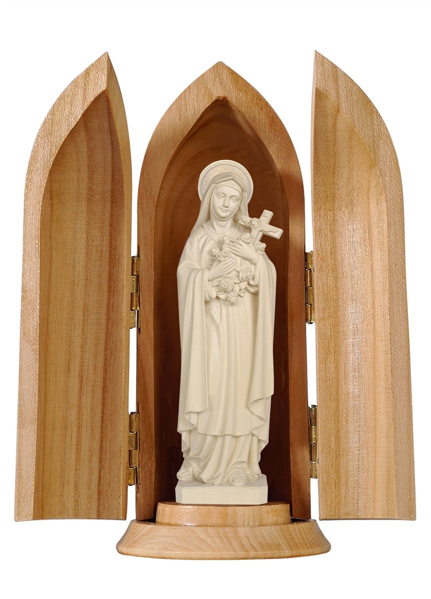 Hl. Theresia von Lisieux in Nische