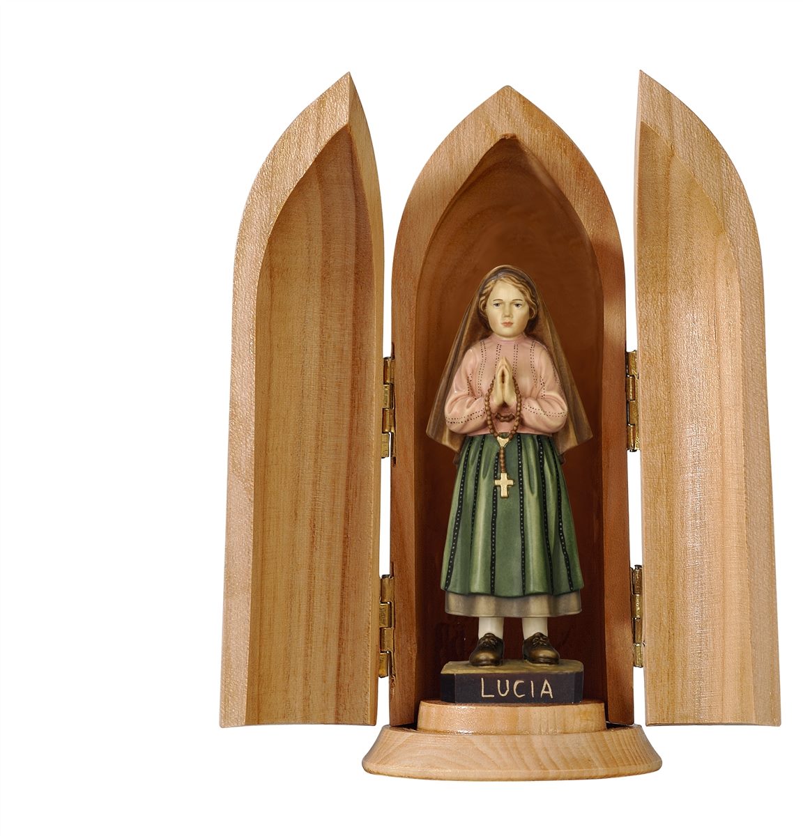 Lucia in Nische