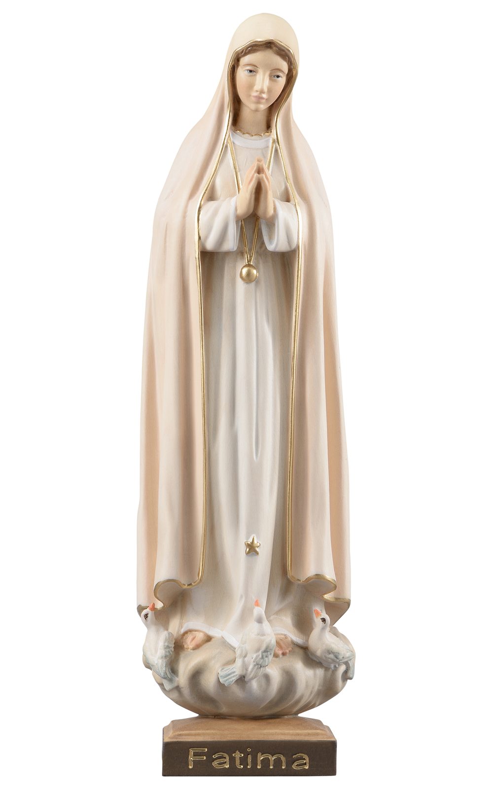 Madonna Fatima mit Friedenstauben