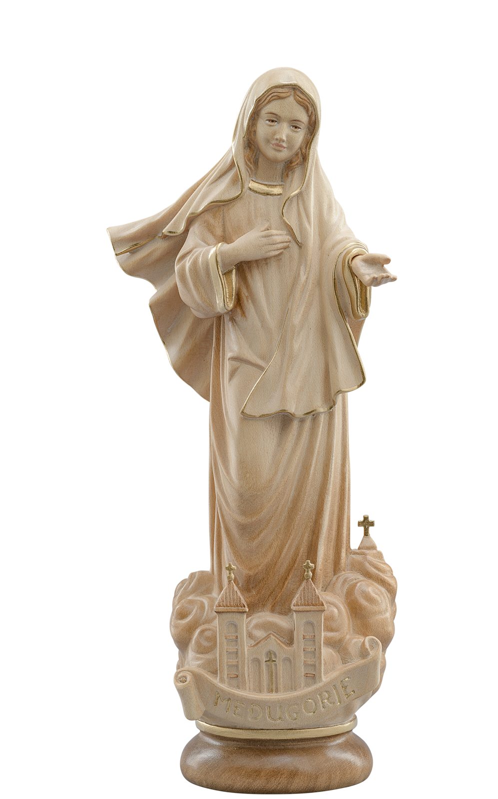 Madonna Medugorje mit Kirche