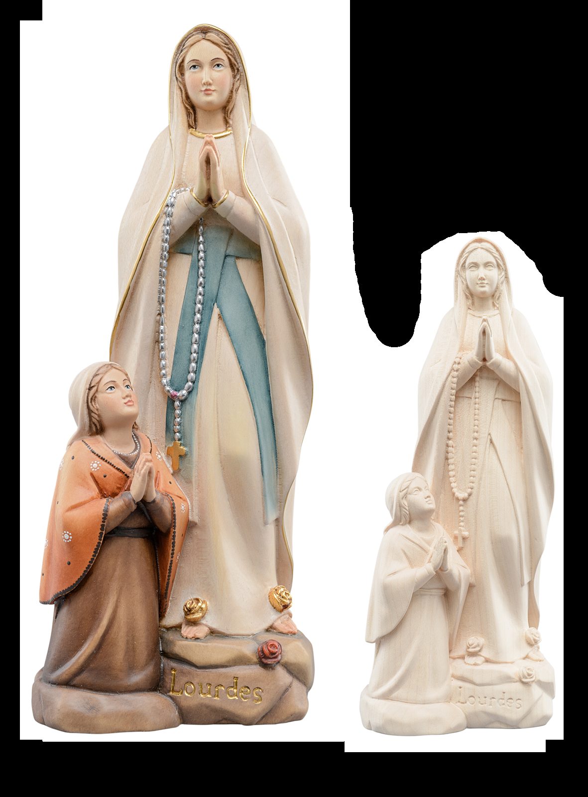Madonna Lourdes stilisiert+Bernadette