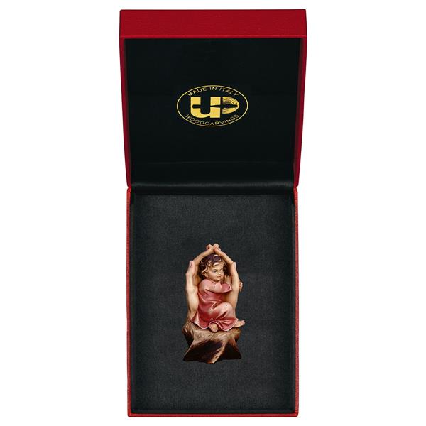 Schützende Hände Mädchen + Etui