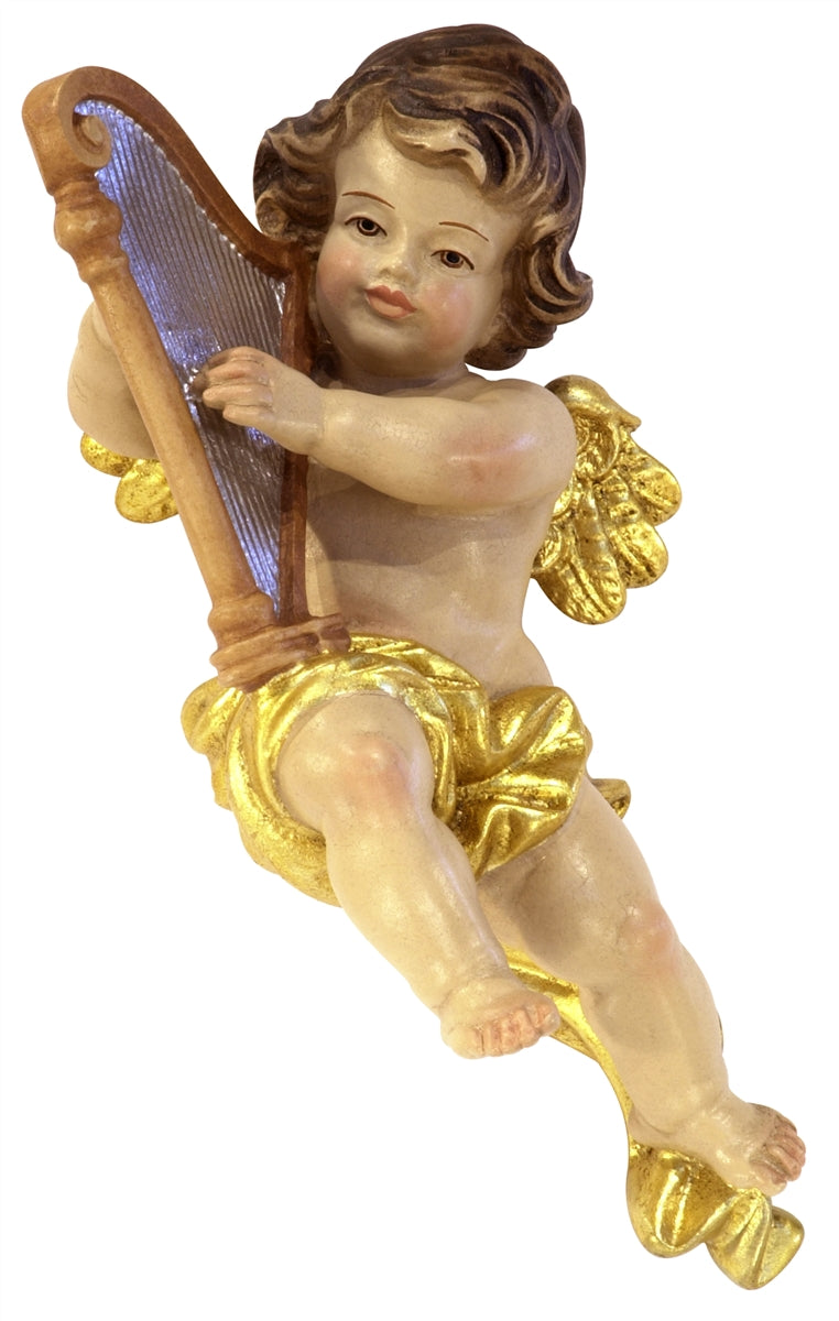 Putto mit Harfe